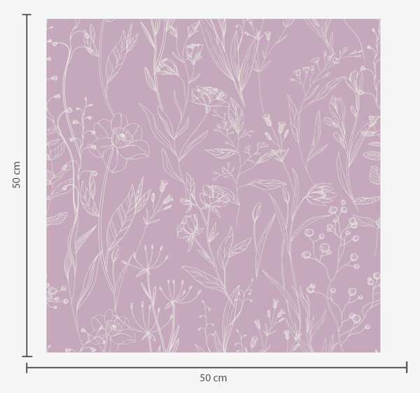 Tapety Minimalistyczne dzikie kwiaty", Tapety Z kwiatami, a00417v2 : Uwalls.pl