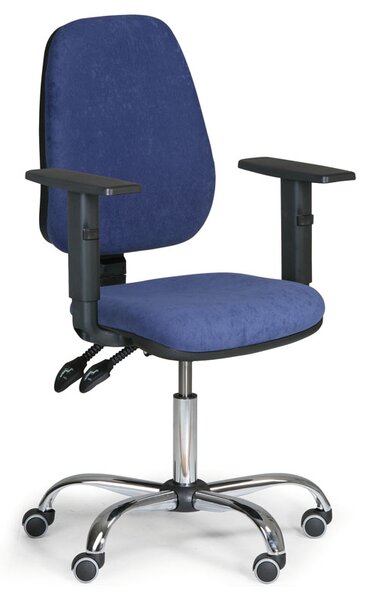 EUROSEAT Krzesło biurowe ALEX - niebieske