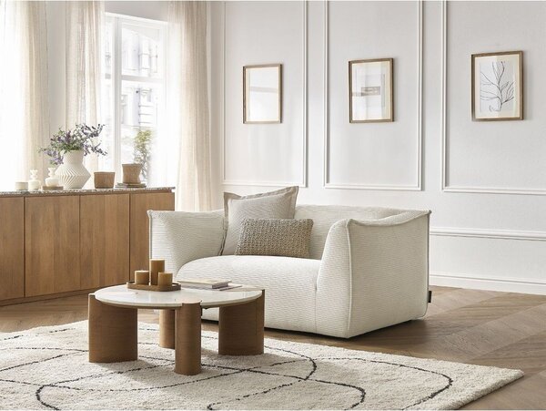 Beżowa sztruksowa sofa 170 cm Giorgia – Bobochic Paris
