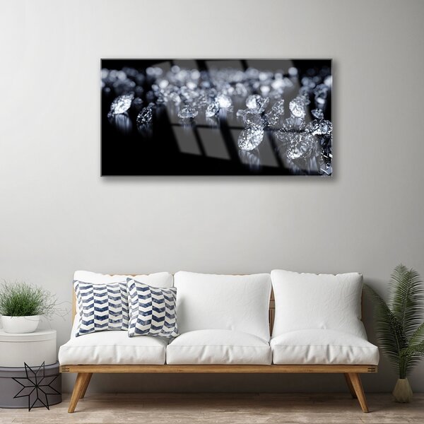 Obraz na Szkle Diamenty Sztuka