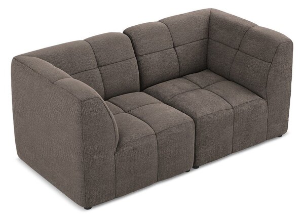 Brązowa sofa z materiału bouclé 180 cm Aloha – Makamii
