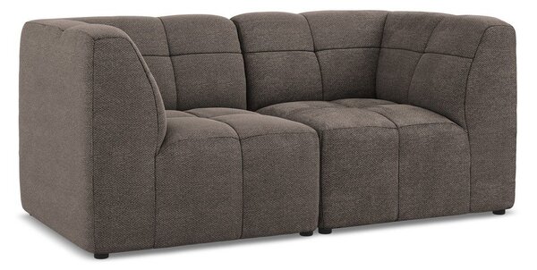 Brązowa sofa z materiału bouclé 180 cm Aloha – Makamii