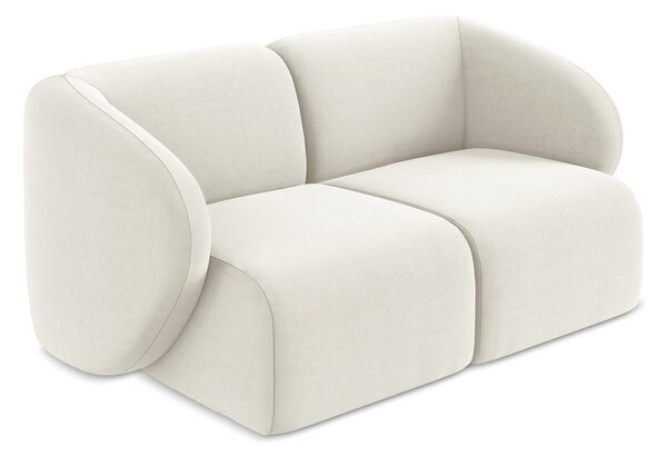 Beżowa aksamitna sofa 174 cm Lani – Makamii