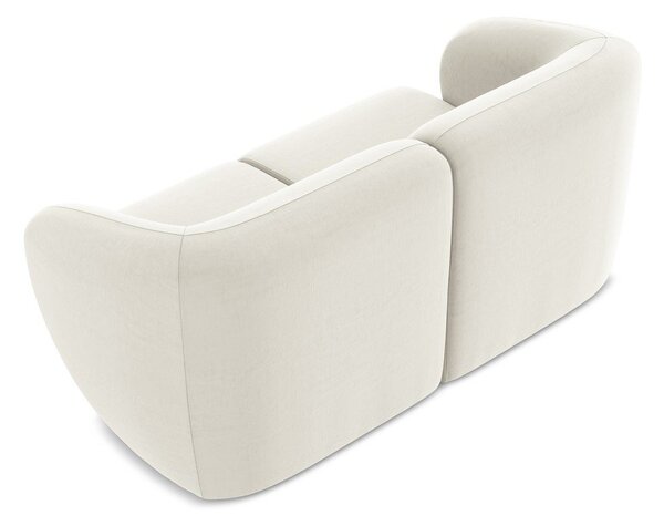 Beżowa aksamitna sofa 174 cm Lani – Makamii