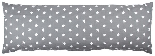 Poszewka na poduszkę relaksacyjną Mąż zastępczy Stars szary, 50 x 150 cm, 50 x 150 cm