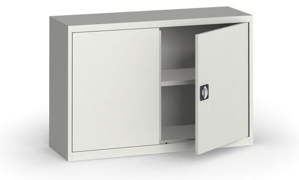 Szafa metalowa, 800 x 1200 x 400 mm, 1 półka, szara