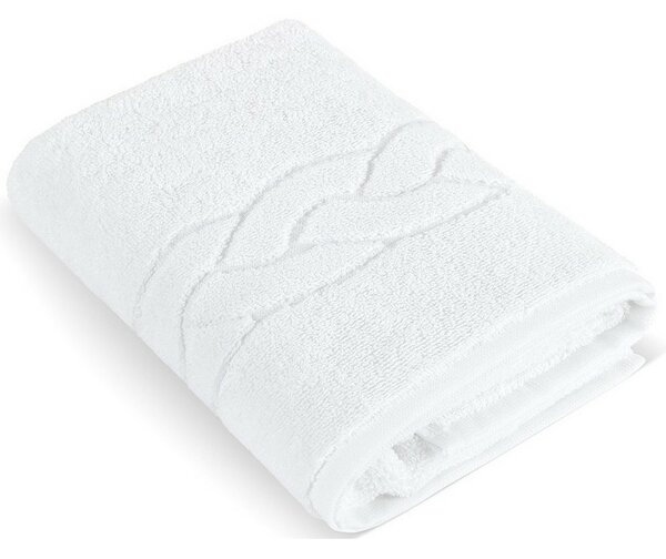 Ręcznik hotelowy biały, 50 x 100 cm, 50 x 100 cm