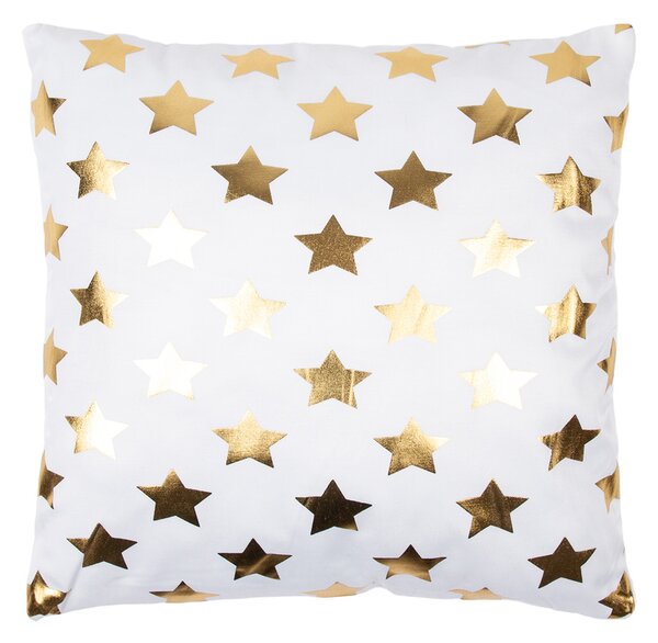 Poduszka Gold De Lux Gwiazdy, 43 x 43 cm