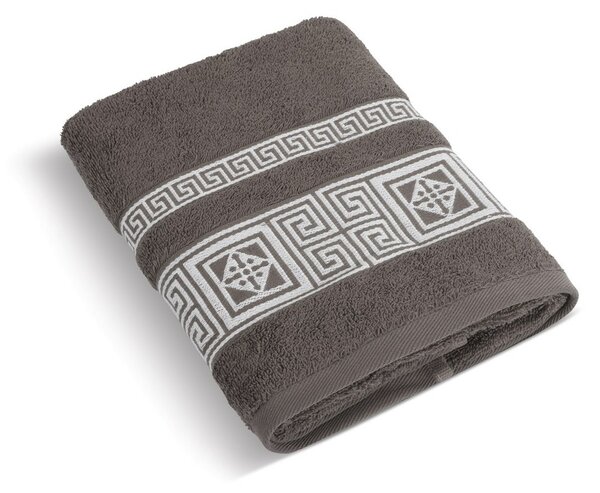 Ręcznik Grecka kolekcja brązowy, 50 x 100 cm, 50 x 100 cm