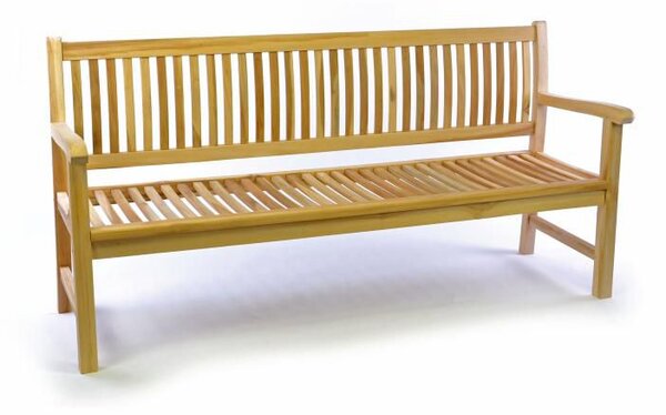 3 osobowa DIVERO ławka ogrodowa z drewna tekowego 180 cm
