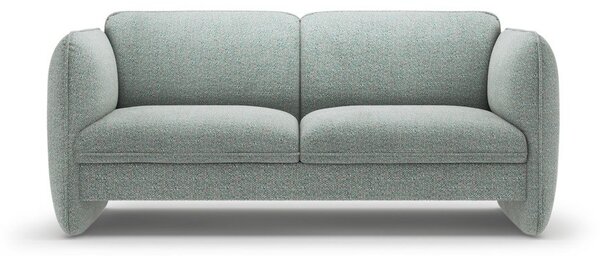 Niebieska sofa z tkaniny szenilowej 168 cm Georgia – Micadoni