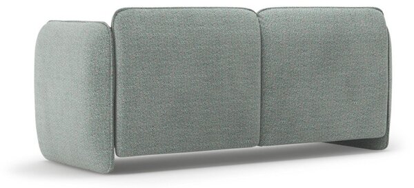 Niebieska sofa z tkaniny szenilowej 168 cm Georgia – Micadoni