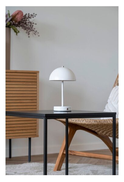 Biała lampa stołowa LED (wysokość 25 cm) Holt – House Nordic