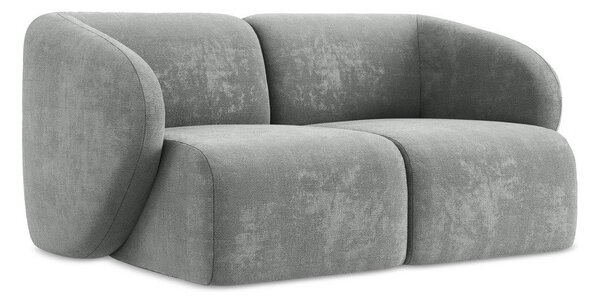 Szara sofa z tkaniny szenilowej 174 cm Lani – Makamii