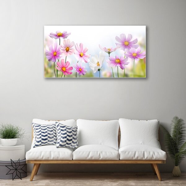 Obraz Szklany Kwiaty Roślina Natura