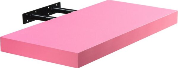 Półka ścienna STILISTA Volato różowa,70 cm