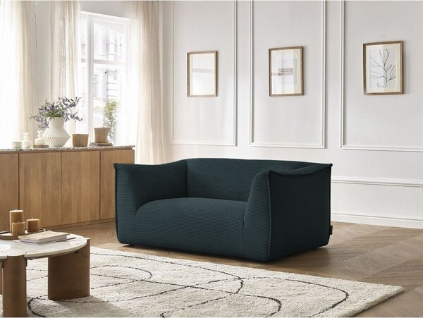 Ciemnoniebieska sztruksowa sofa 170 cm Giorgia – Bobochic Paris