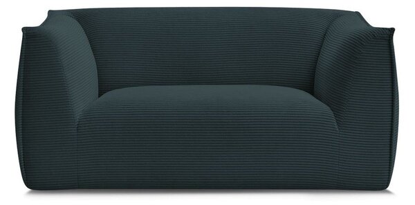 Ciemnoniebieska sztruksowa sofa 170 cm Giorgia – Bobochic Paris