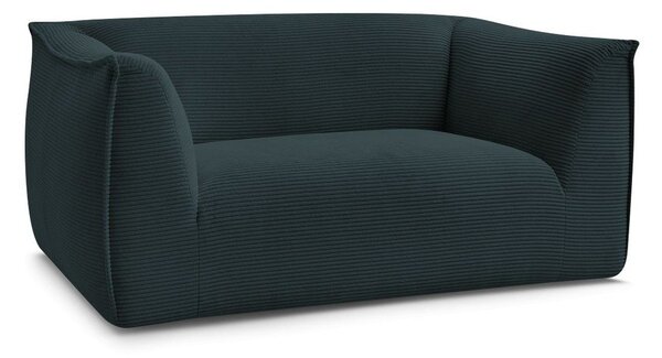Ciemnoniebieska sztruksowa sofa 170 cm Giorgia – Bobochic Paris