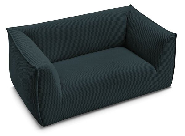 Ciemnoniebieska sztruksowa sofa 170 cm Giorgia – Bobochic Paris
