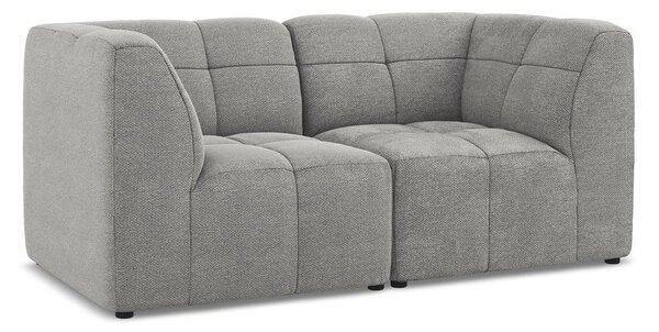 Szara sofa z materiału bouclé 180 cm Aloha – Makamii