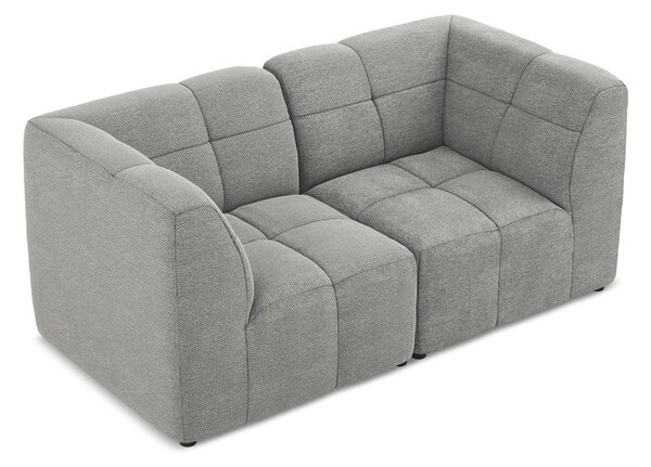 Szara sofa z materiału bouclé 180 cm Aloha – Makamii