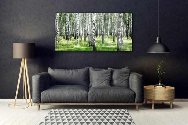Obraz Szklany Las Trawa Roślina Natura
