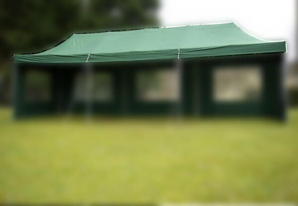 Dach zapasowy do namiotu składanego 3 x 9 m - zielony