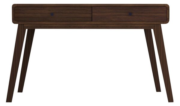 Biurko w dekorze orzecha 50x120 cm Cassie – Støraa