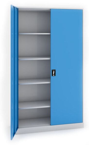 Szafa spawana JUMBO, 1950 x 1200 x 500 mm, szaro/niebieski