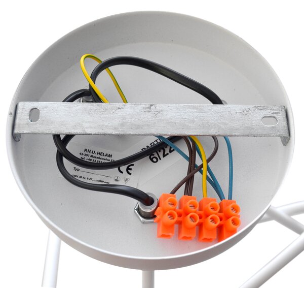 Lampa biała OXFORD W-2016/3 WT
