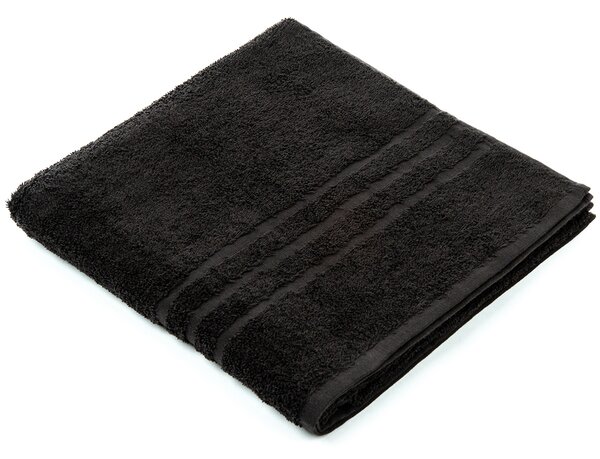 Ręcznik „Classic” czarny, 70 x 140 cm