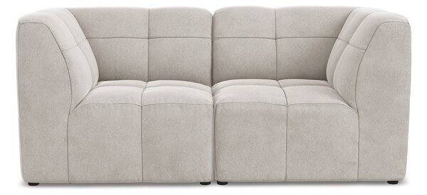 Beżowa aksamitna sofa 180 cm Aloha – Makamii