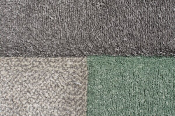 Zielono-szary dywan Flair Rugs Cosmos, 160x230 cm