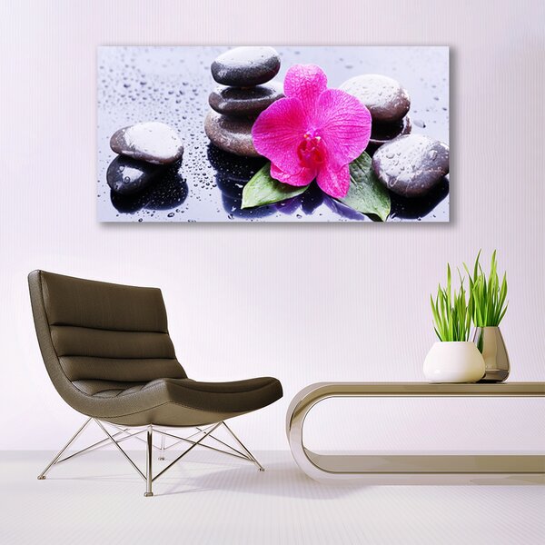 Obraz canvas Malarska Interpretacja Orchidei
