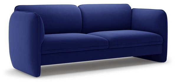 Niebieska aksamitna sofa 204 cm Georgia – Micadoni