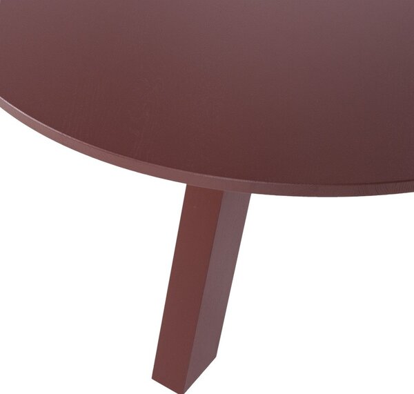 Okrągły stół z litego drewna dębowego ø 129 cm Rhonda – WOOOD