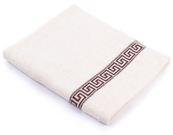 Ręcznik „Greek” kremowy, 50 x 90 cm