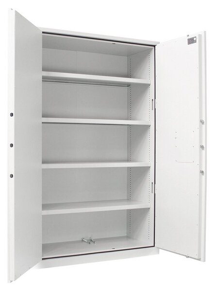 Szafka pancerna na dokumenty, zamek mechaniczny, 1951 x 1250 x 520 mm, 851 l