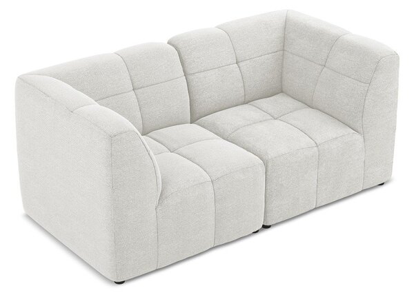 Biała sofa z materiału bouclé 180 cm Aloha – Makamii