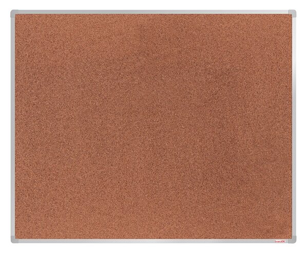 Tablica korkowa BoardOK w ramie aluminiowej, 1500 x 1200 mm, anodowana rama