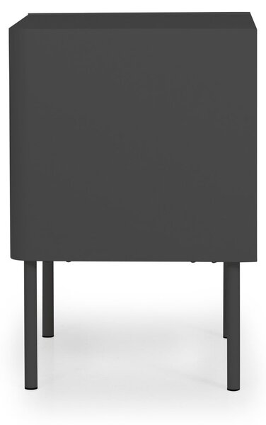 Antracytowa szafka nocna Tenzo Switch