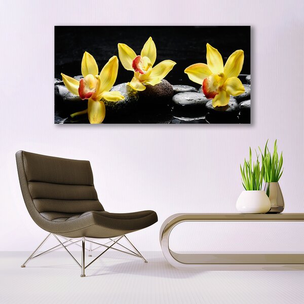 Obraz canvas Królewska Biała Orchidea