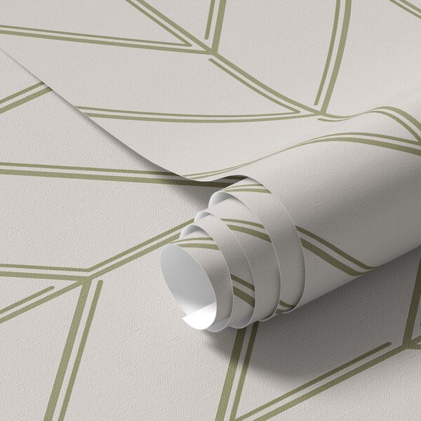 Tapety Geometria w postaci jodeł z podwójnymi liniami, Tapety Abstrakcyjne, a00488 : Uwalls.pl