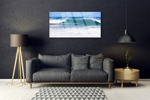 Obraz Szklany Morze Fala Woda Ocean
