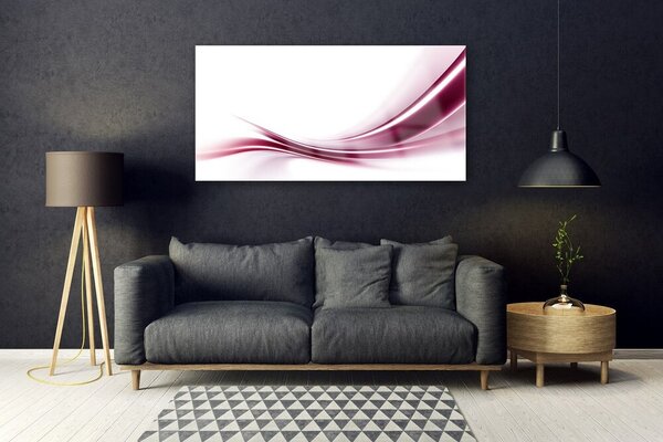 Obraz Szklany Abstrakcja Fale Art Sztuka