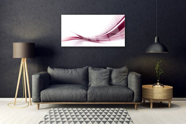 Obraz Szklany Abstrakcja Fale Art Sztuka