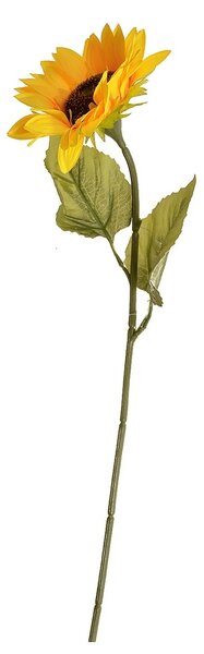 Kwiat sztuczny Słonecznik żółty, 68 cm
