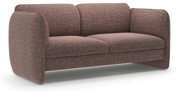 Brązowa sofa z tkaniny szenilowej 168 cm Georgia – Micadoni