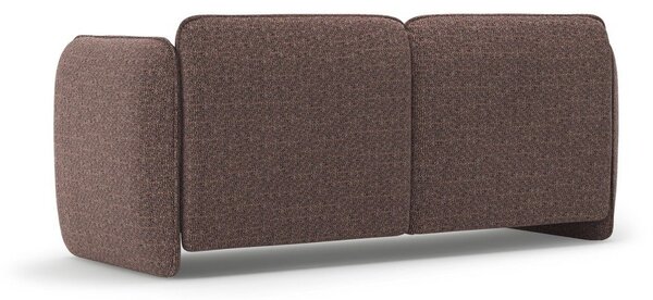 Brązowa sofa z tkaniny szenilowej 168 cm Georgia – Micadoni